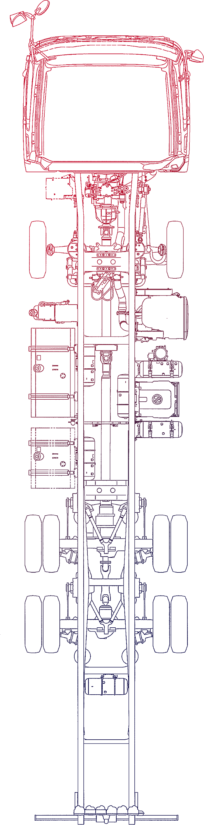 背景画像：車両透過図